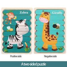 Early Childhood Learning Toys: Wooden Puzzles for Tying Shoelaces