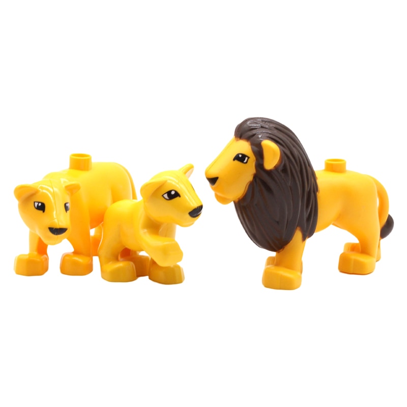 Zoo Animals Building Blocks Set: Assemble Toys for Education and Fun