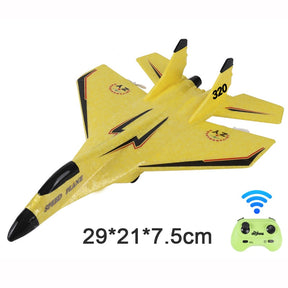 Large Wingspan RC Fighter Plane: F16 SU35 2.4GHz EPP Battleplane RTF Remote Control Aircraft for Outdoor Fun and Education