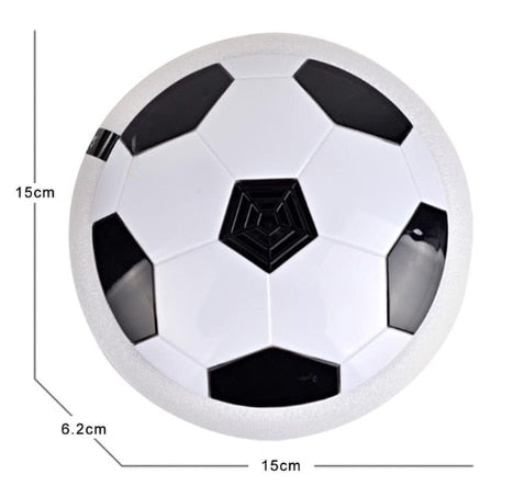 Hovering Football Mini Toy Ball: 18cm Air Cushion Suspended Flashing Soccer for Indoor and Outdoor Fun, Educational Game Kids Toys