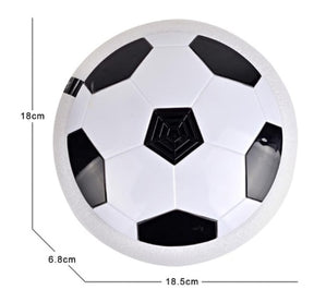 Hovering Football Mini Toy Ball: 18cm Air Cushion Suspended Flashing Soccer for Indoor and Outdoor Fun, Educational Game Kids Toys