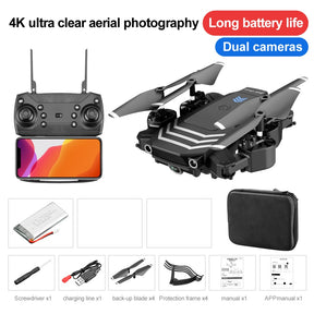 4K Camera WiFi FPV Drone: Halolo LS11 RC Quadcopter Mini Foldable