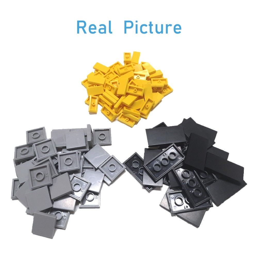 Educational Building Blocks: 200pcs Smooth 1x2 DIY Figure Bricks, Creative Size Compatible With 3069 30070, Children's Toys