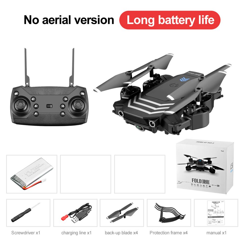 4K Camera WiFi FPV Drone: Halolo LS11 RC Quadcopter Mini Foldable