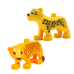 Zoo Animals Building Blocks Set: Assemble Toys for Education and Fun