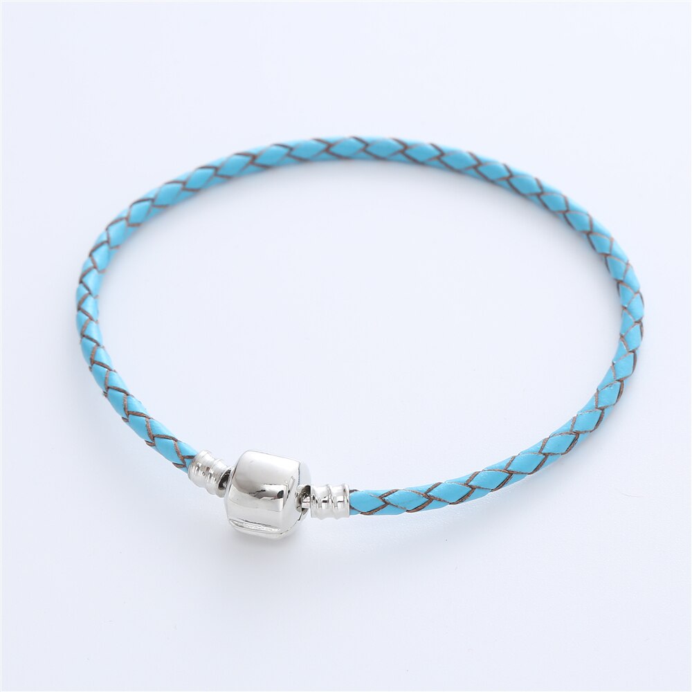 Colorful Leather Cord Wristband: Summer Girly Fashion Charm Bracelet (Exquisite Gift)