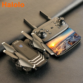 4K Camera WiFi FPV Drone: Halolo LS11 RC Quadcopter Mini Foldable