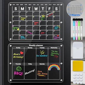 Magnetic Fridge Calendar