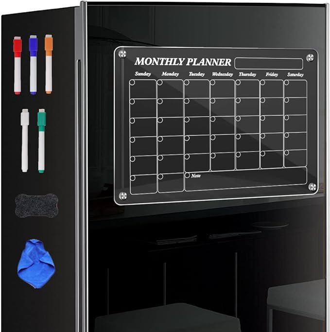 Magnetic Fridge Calendar